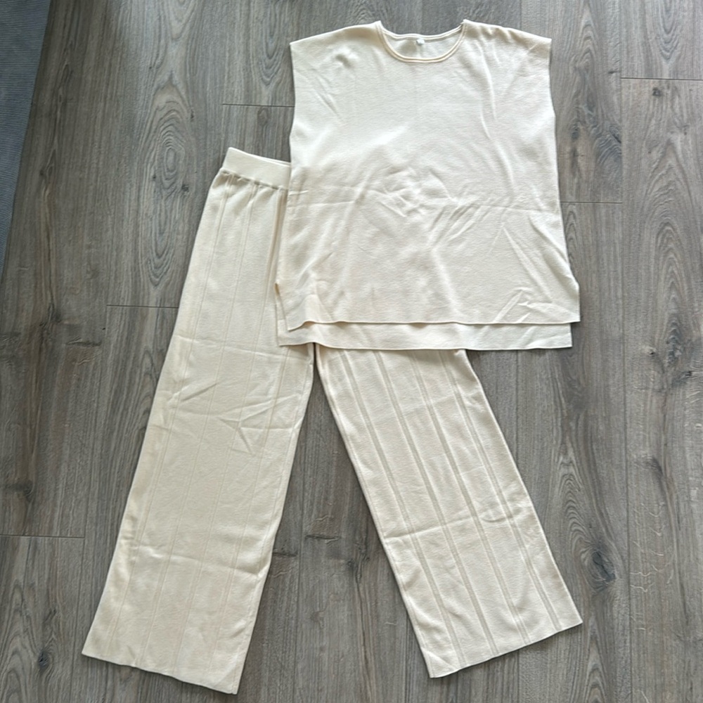 Cream comfy set